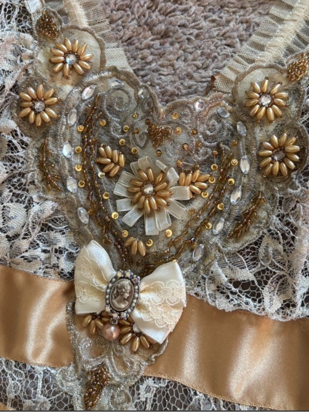 Rare Deadstock Bony Paris Silk Dress - Picture 3 of 5